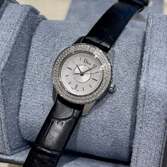 Dior Christal Ladies 28mm, Mother of Pearl Dial - Steel on Strap, CD112118-V - Picture 9 of 9